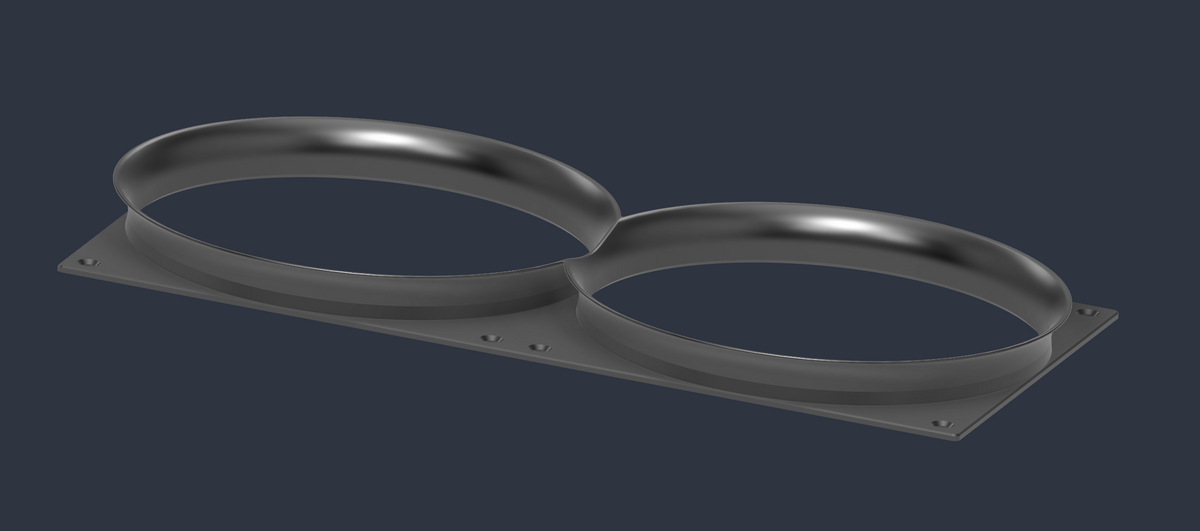 280mm Velocity Stack STL