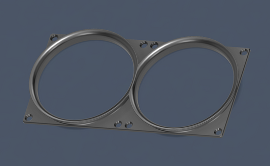 80mm Dual Velocity Stack STL