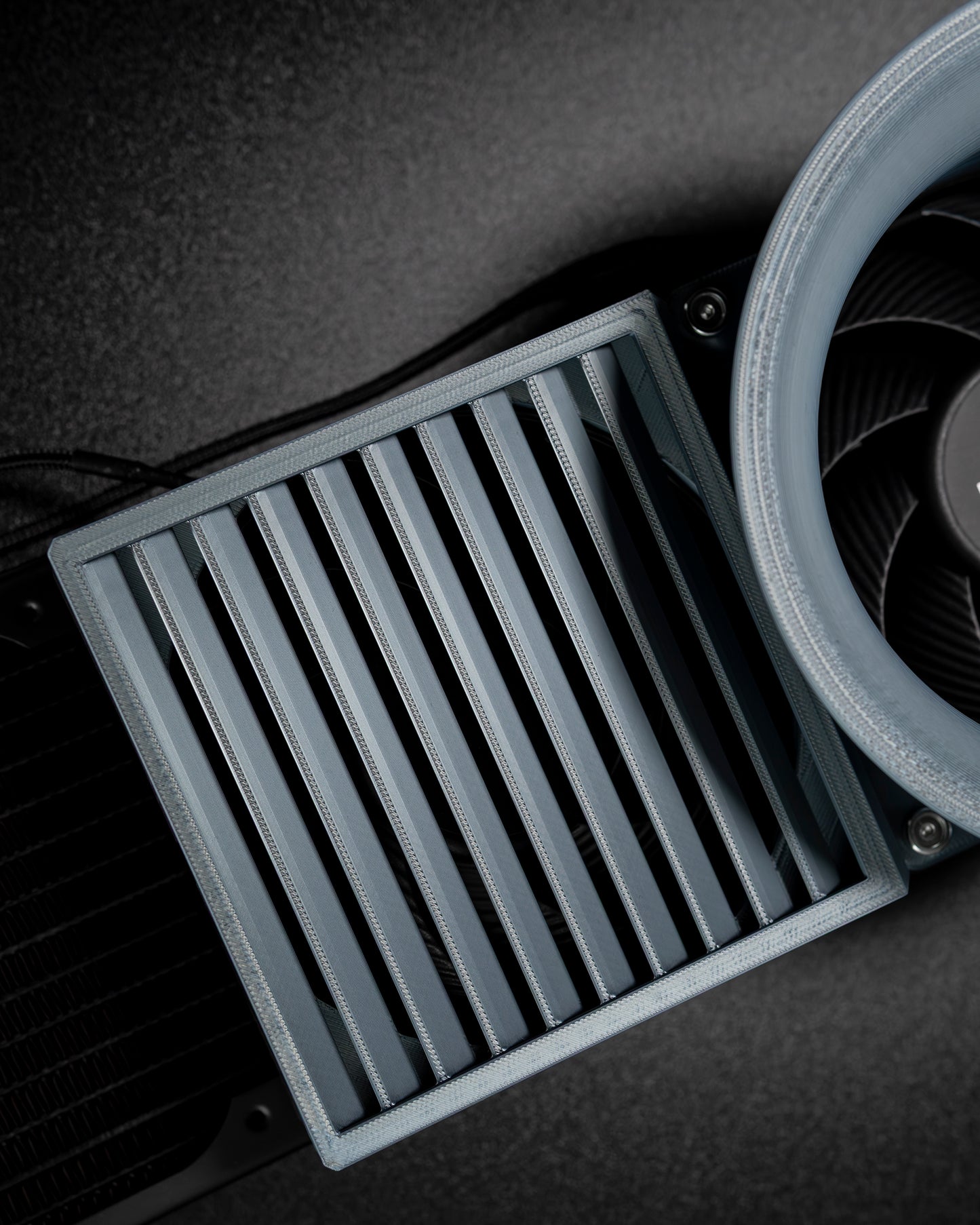 120mm Fan Vent - 2 Piece Grille