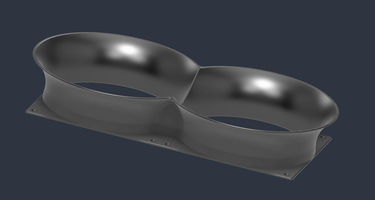 280mm Velocity Stack STL