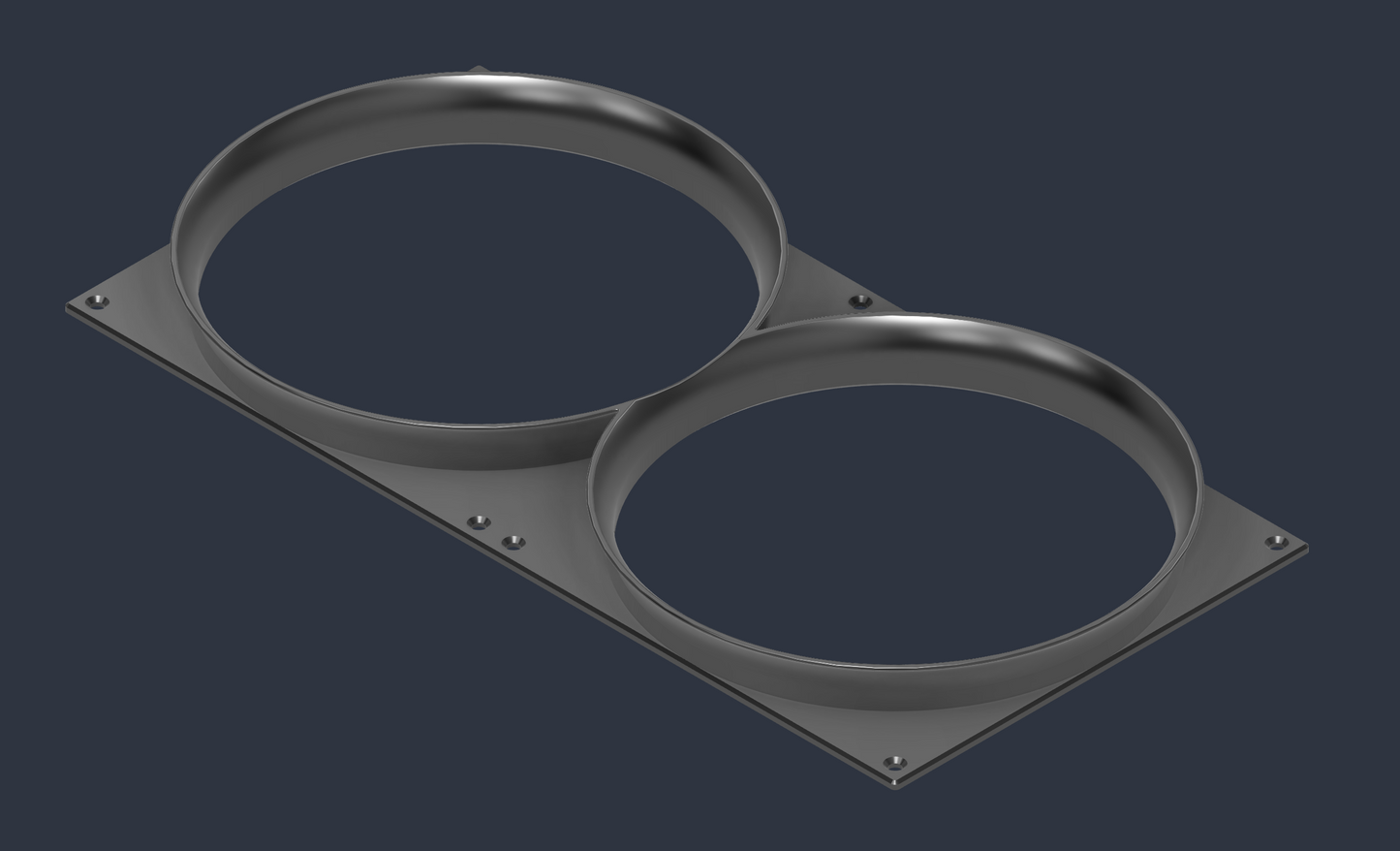 Dual 180mm Velocity Stack STL