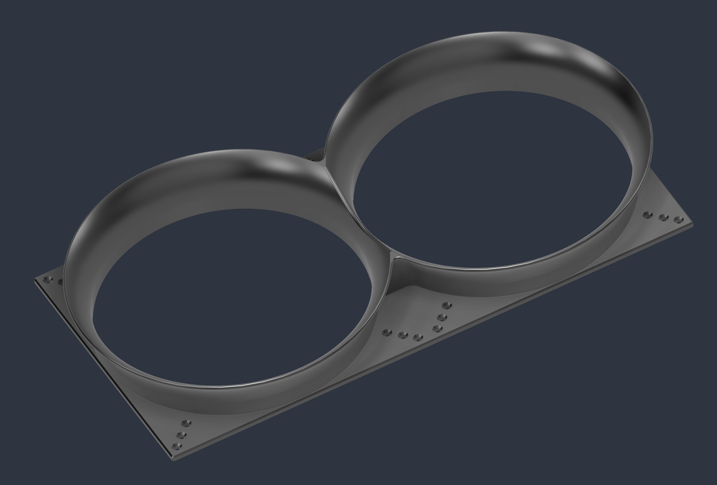 Dual 200mm (400mm) Velocity Stack STL