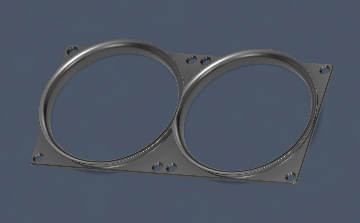 80mm Dual Velocity Stack STL