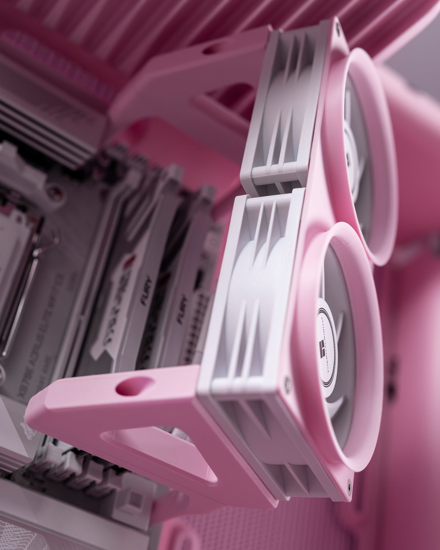 OFST - Dual 80mm Fan Offset RAM Cooler STL