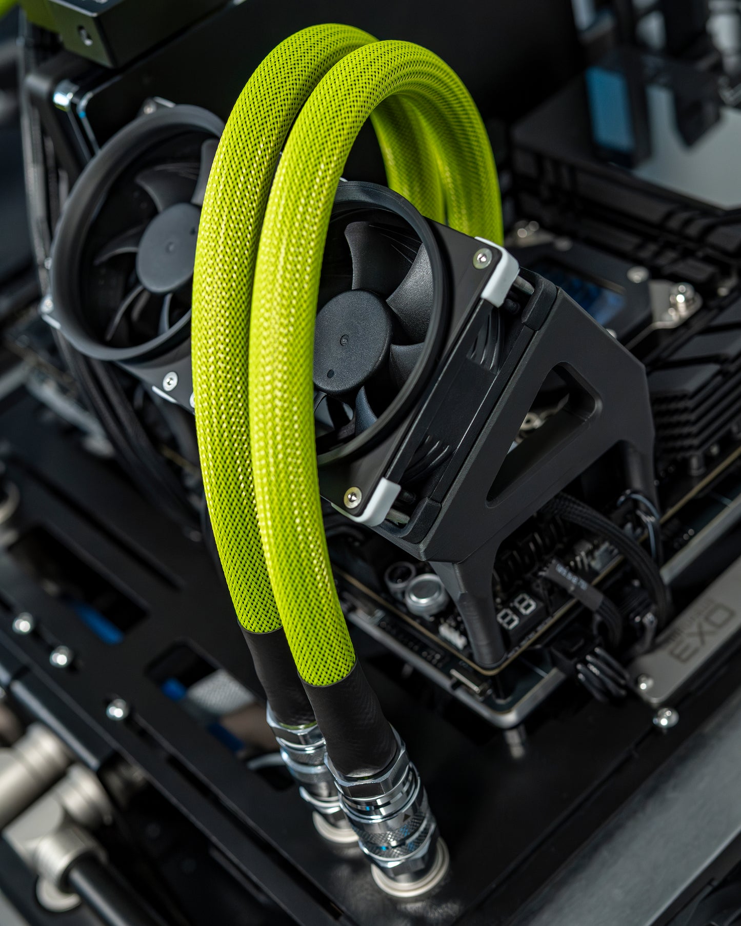 OFST - Dual 80mm Fan Offset RAM Cooler STL