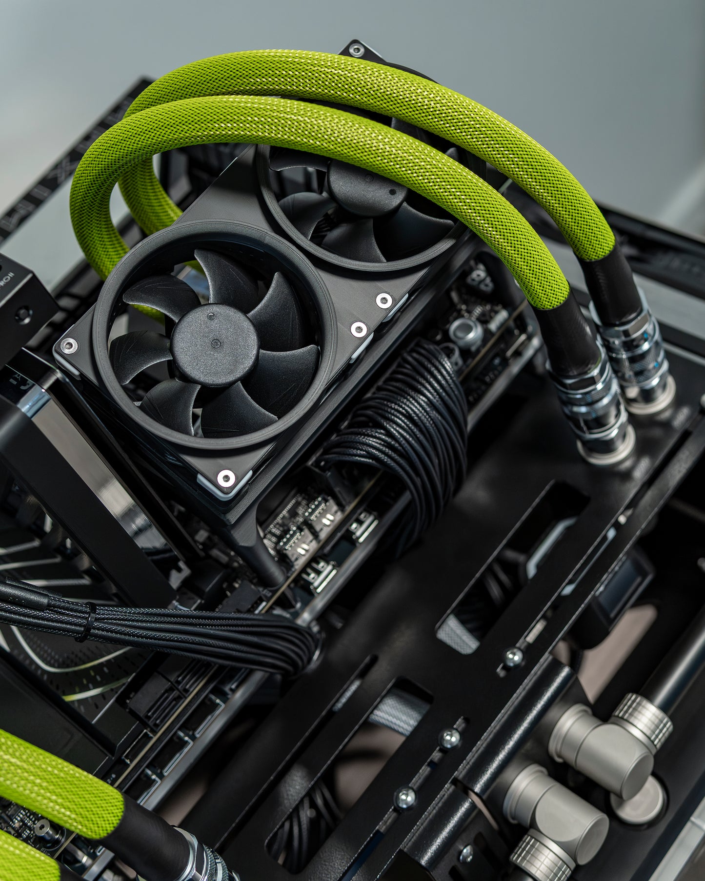 OFST - Dual 80mm Fan Offset RAM Cooler STL